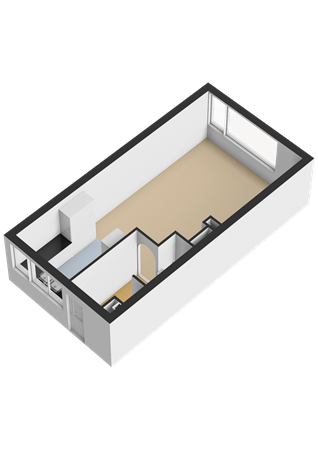 Floorplan - Vuurtorenplein 8A, 2202 PB Noordwijk